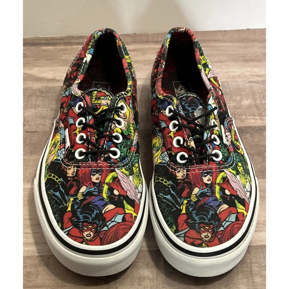 Vans Multicolor Comic Print Kids Sneakers